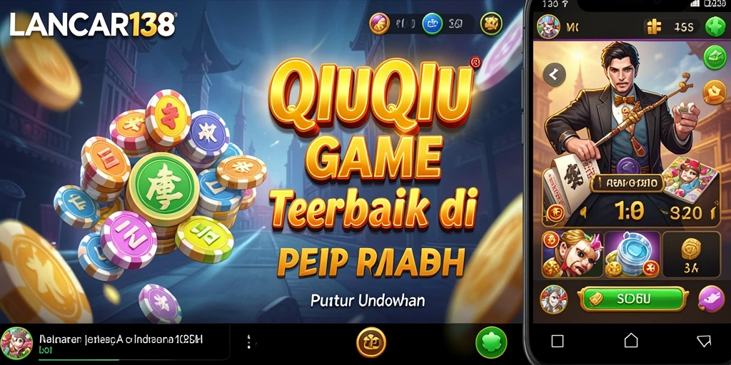Screenshot LANCAR138 menampilkan permainan QiuQiu yang seru.