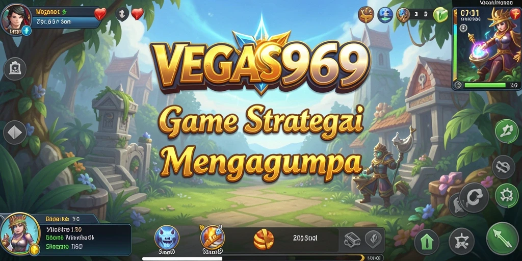 Tampilkan momen intens dalam gameplay strategi VEGAS969.